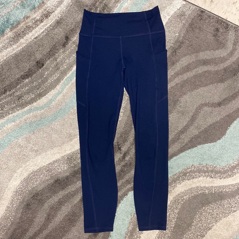 High waisted athletic leggings